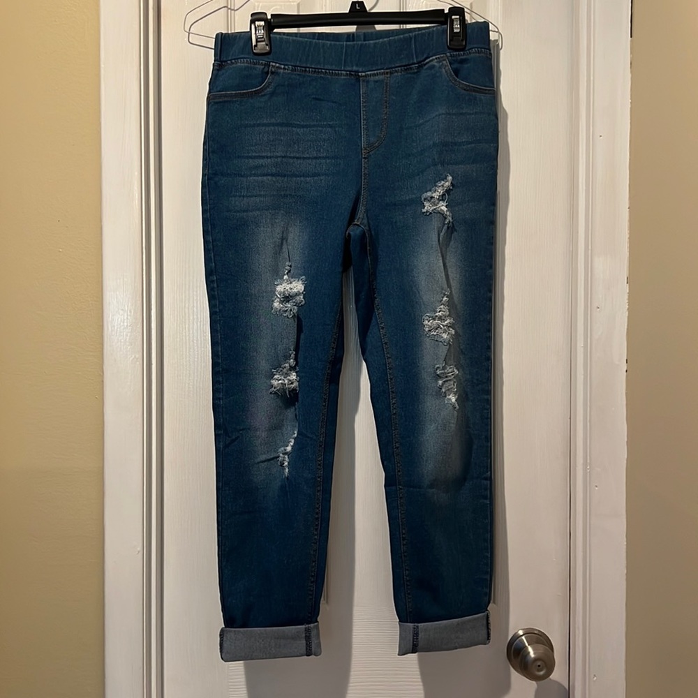 Pull on jeans-NWT, size L